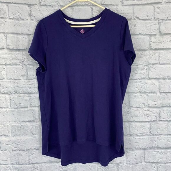 Bundle of short sleeve tops gap Isaac Mizrahi Tek Gear Croft & Barrow sz XL Wome - Picture 6 of 16